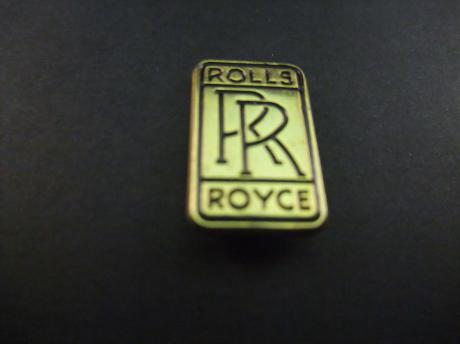 Rolls-Royce ( dochteronderneming van BMW Group) goudkleurig logo